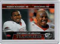 2008 Press Pass Teammates Darren McFadden/Felix Jones